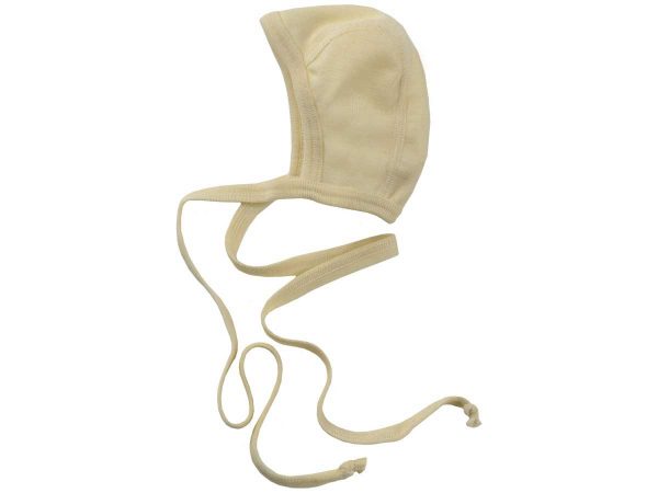 Engel Baby Häubchen mit langen Bindebändern