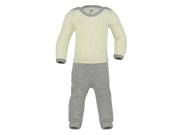 Engel Baby Overall / Strampler mit Umschlägen an den Füßen