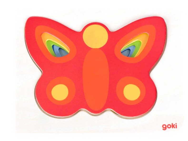 Goki Puzzle Schmetterlinge