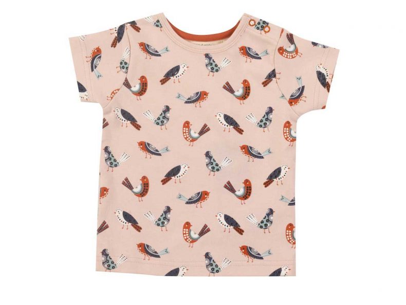 Pigeon Shirt kurzarm „Birds“