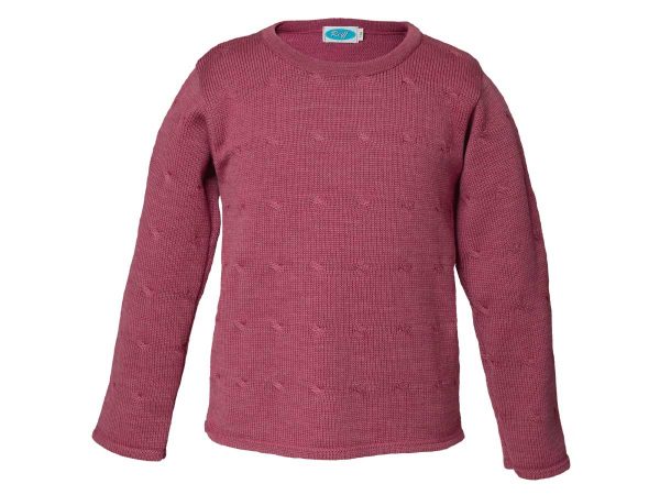 Reiff Strick Pullover Twist malve