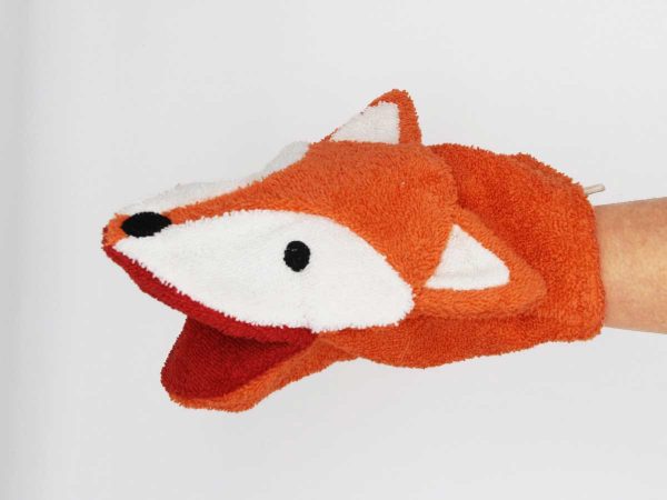 Fürnis BIO Waschlappen Fuchs Finja groß