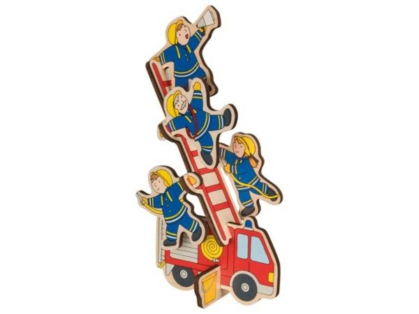 Goki Aufstellpuzzle Feuerwehr – Bild 2