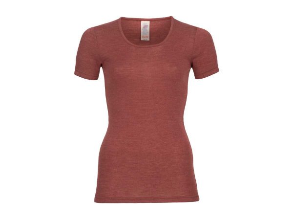 Engel Damen Shirt kurzarm kupfer 52E