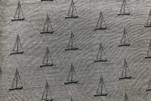 Westfalenstoffe Jacquard Segelboot