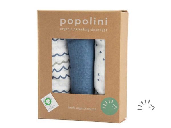 Popolini Mullwindel 3er Set