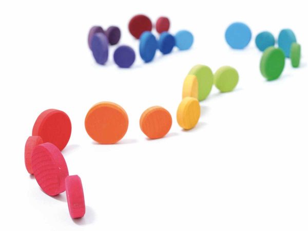 Grimms Holztaler Regenbogen