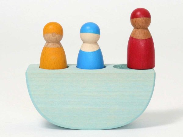 Grimms drei Freunde im Boot