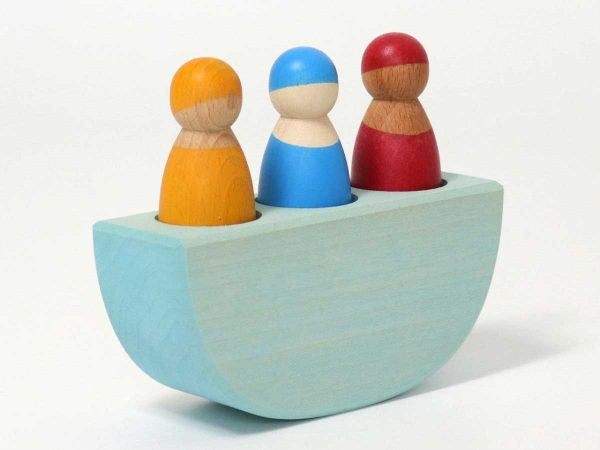 Grimms drei Freunde im Boot