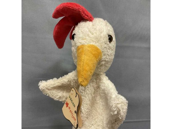 Kallisto Handpuppe Gockel vegan