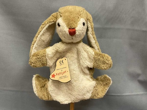 Kallisto Handpuppe Hase Benni / Rabbit vegan