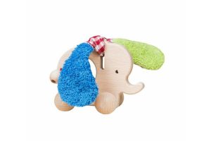 Efie Holzspielzeug Elefant mit Rollen