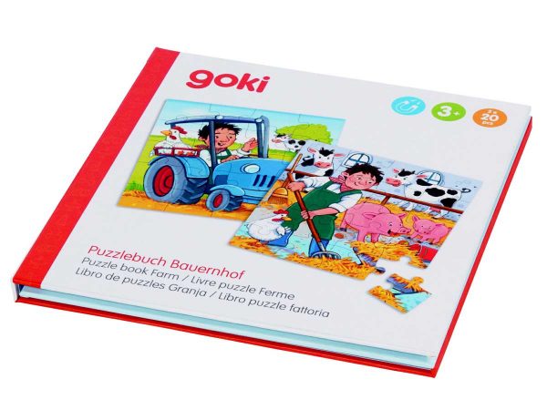 Goki Puzzlebuch Bauernhof