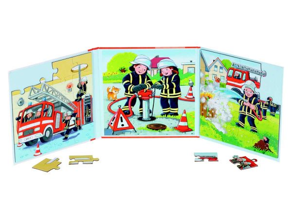Goki Puzzlebuch Feuerwehr