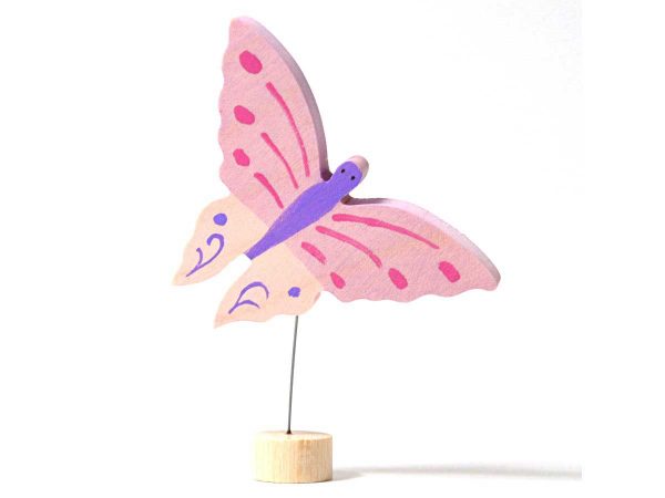 Grimms Steckfigur Schmetterling rosa
