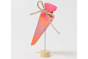 Grimms Steckfigur Schultüte pink