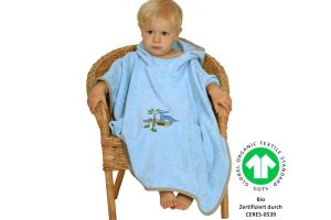 Wörner Badeponcho mit Kapuze Dinos