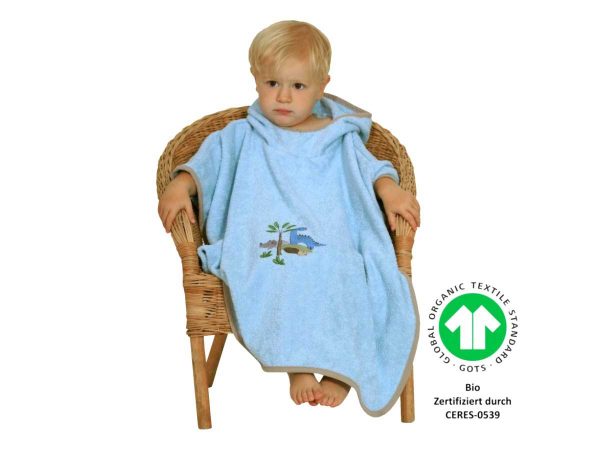 Wörner Badeponcho mit Kapuze Dinos