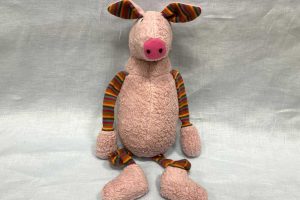 Babs Mommertz Stofftier Schwein