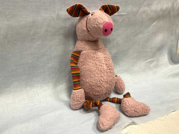 Babs Mommertz Stofftier Schwein