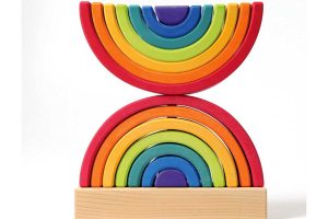 Grimms Regenbogen Steckturm
