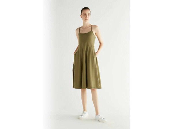 Alberto Damen Trägerkleid Jersey