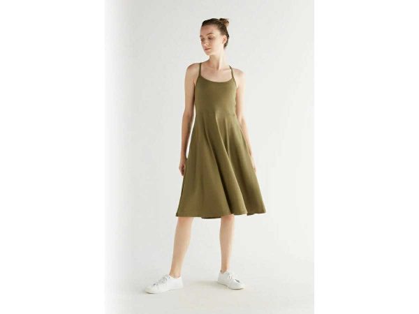 Alberto Damen Trägerkleid Jersey