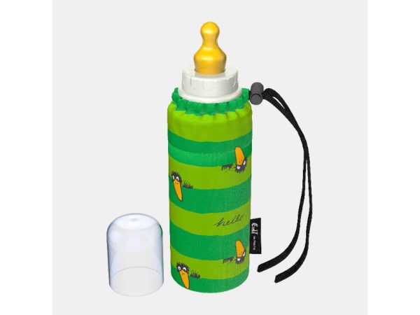 Emil Rabe grün Babyflasche