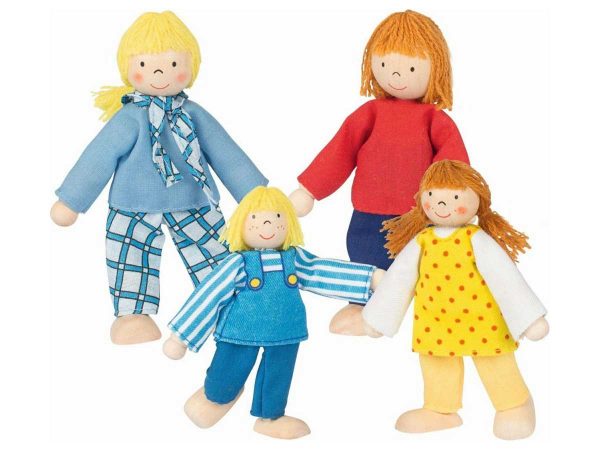Goki Biegepuppen Junge Familie