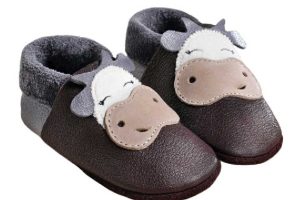 Pololo Lederschuhe Kuh Wilma