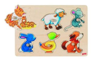 Goki Puzzle Mutter und Kind