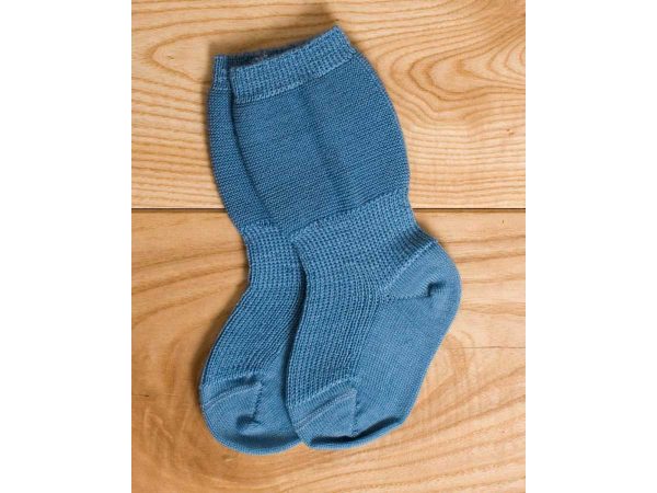 Groedo Baby Speckbeinsocke bergblau
