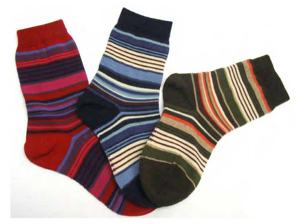 Grödo Kinder Wollsocken Ringel