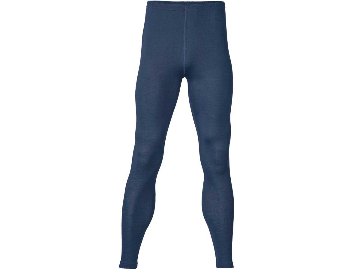 Engel Herren Leggings Wolle Seide