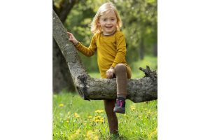 Engel Kinder Shirt Wolle Seide langarm