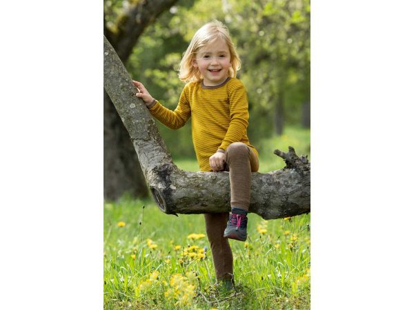 Engel Kinder Shirt Wolle Seide langarm