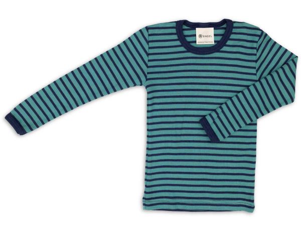 Engel Kinder Shirt Wolle Seide langarm