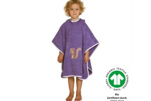 Wörner Bade Poncho Eichhörnchen