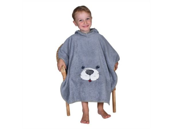 Wörner Bade Poncho Seehund