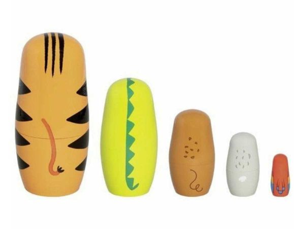 Goki Matroschka Puppen Tiger Tavi mit Freunde