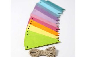 Grimms Wimpelketten pastell