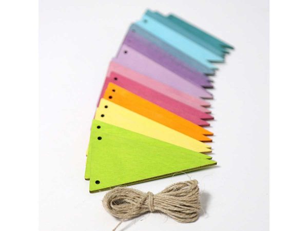 Grimms Wimpelketten pastell