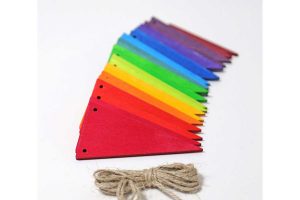 Grimms Wimpelketten regenbogen
