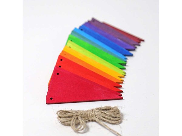 Grimms Wimpelketten regenbogen