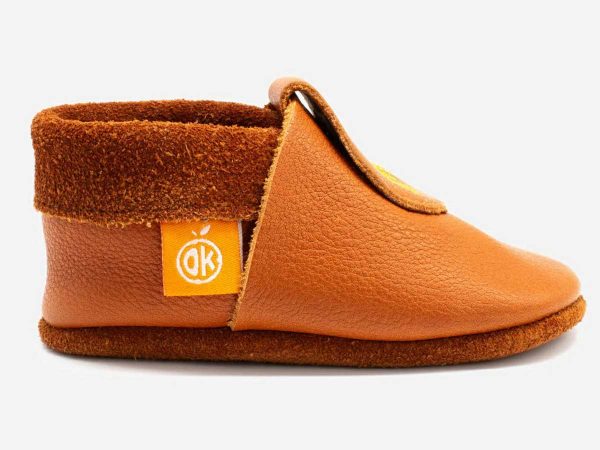 Orangenkinder Lederschuhe Gisela das Giräffchen
