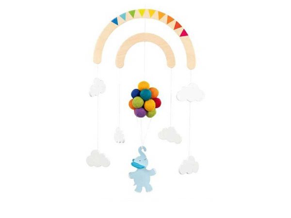 Goki Mobile Elefant auf der Reise