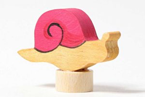 Grimms Steckfigur Rosa Schnecke