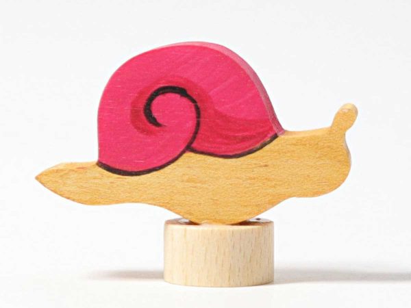 Grimms Steckfigur Rosa Schnecke
