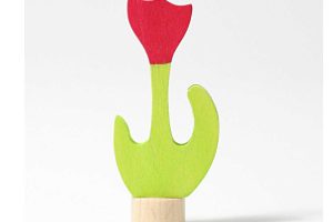 Grimms Steckfigur Tulpe rot