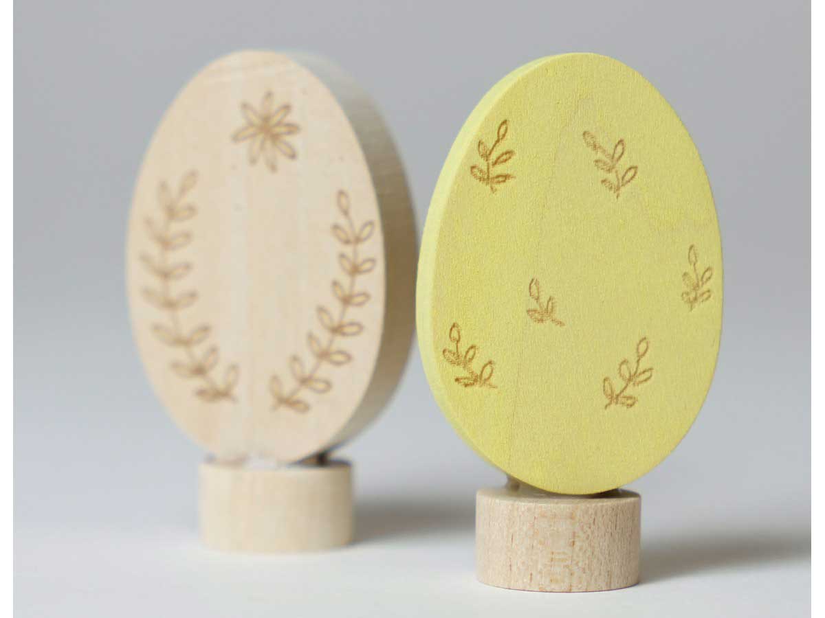 Grimms Steckfiguren Osterei Duo Ornamente